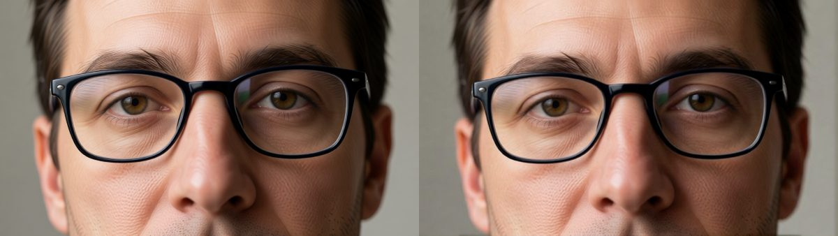 Add glasses to photo