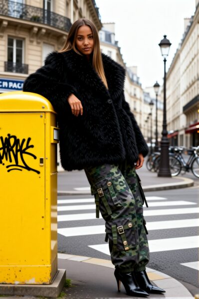Paris street fashion